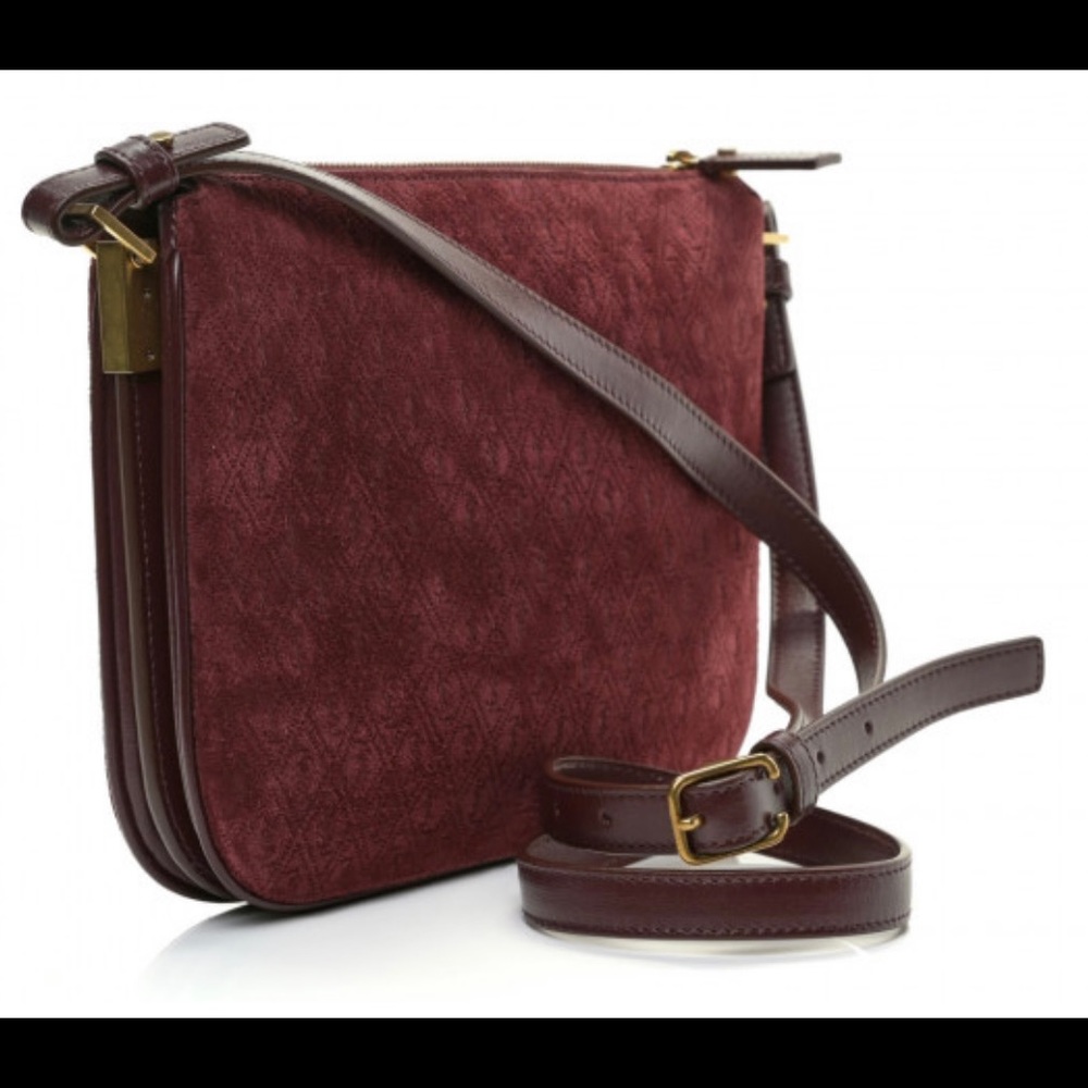 Saint Laurent Monogram Suede Cross-body - Picture 3 of 10